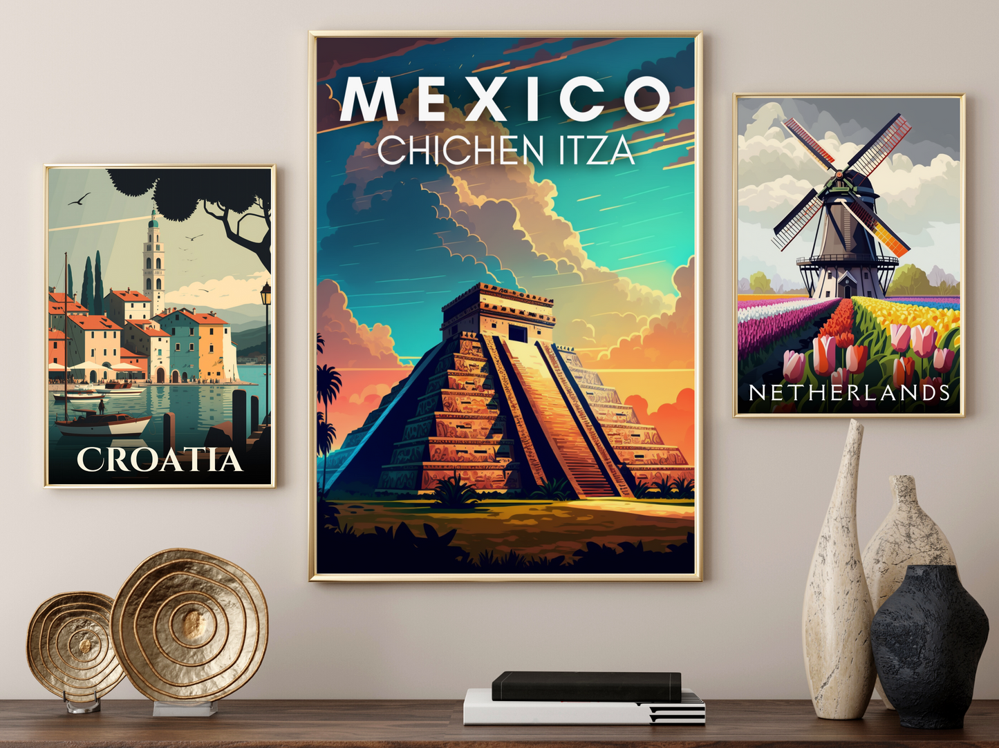 Mexico (Chichen Itza) Downloadable Poster