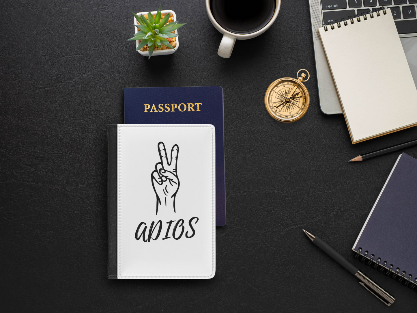 Adios Nomadic Passport Cover