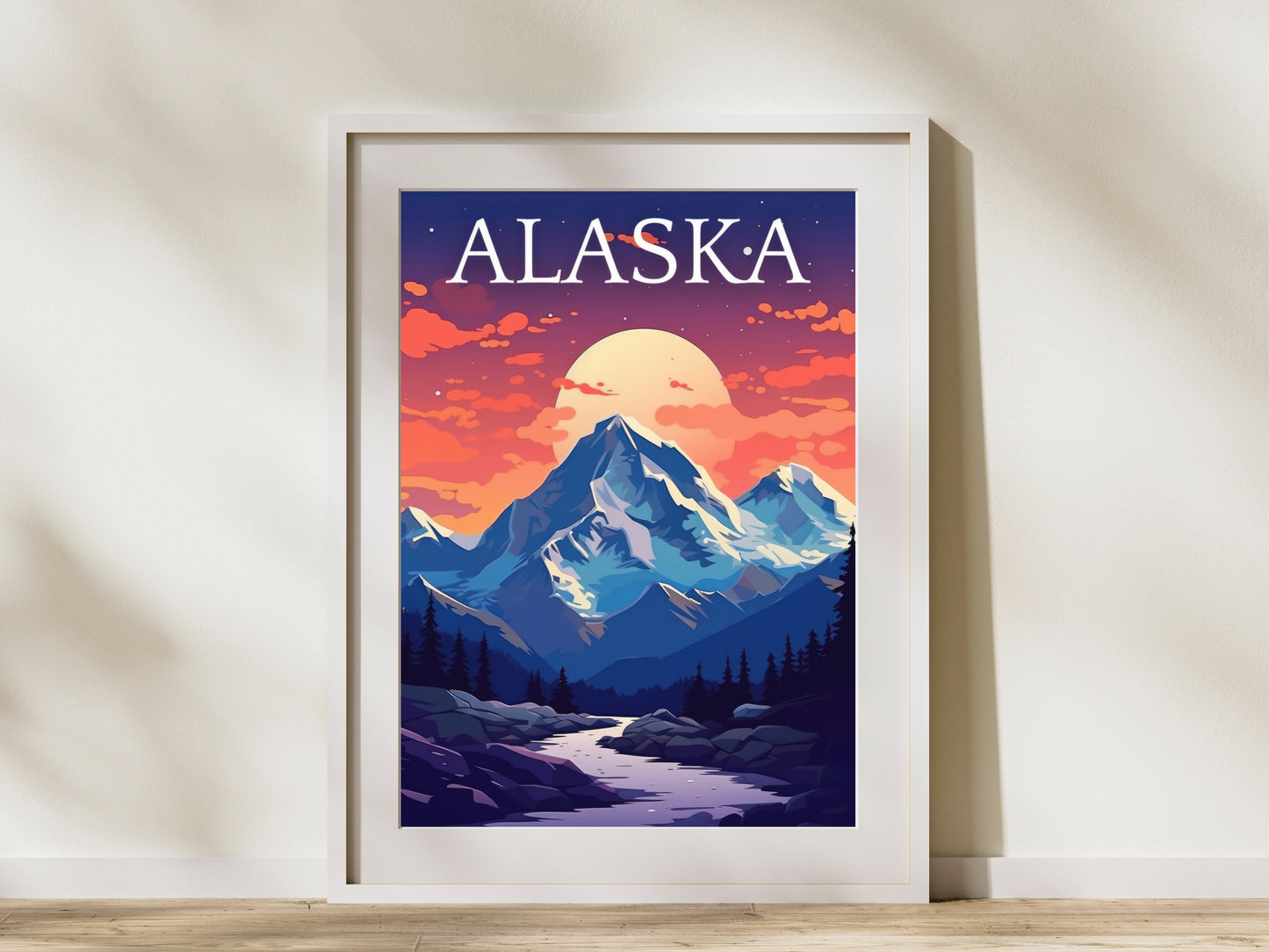 Alaska Printed Poster