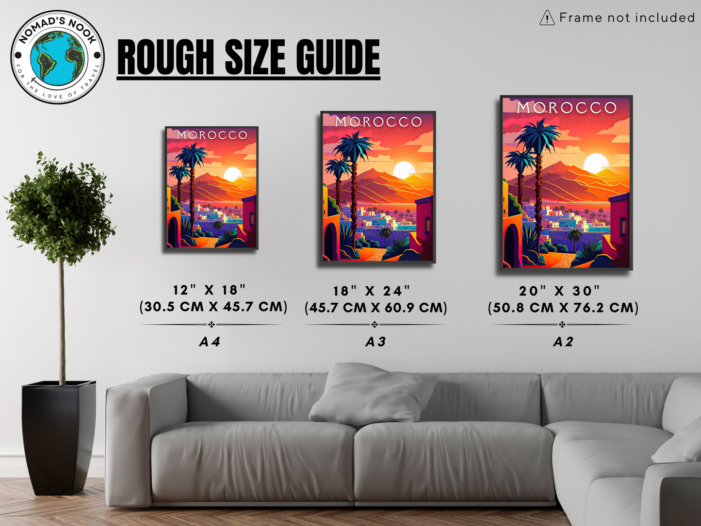 Morocco Printed Poster