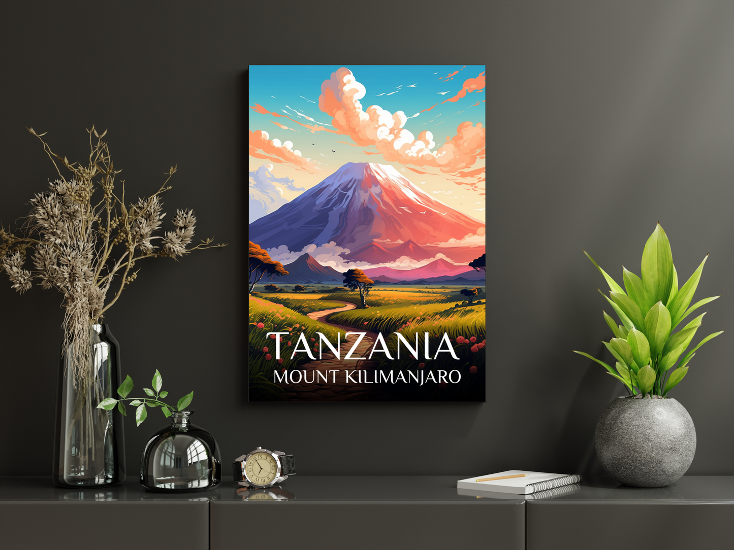 Tanzania Printed Poster