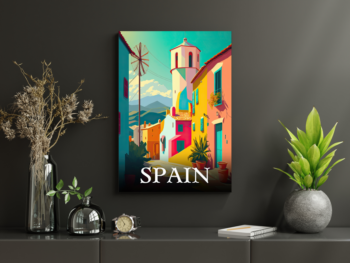 Spain Printed Poster