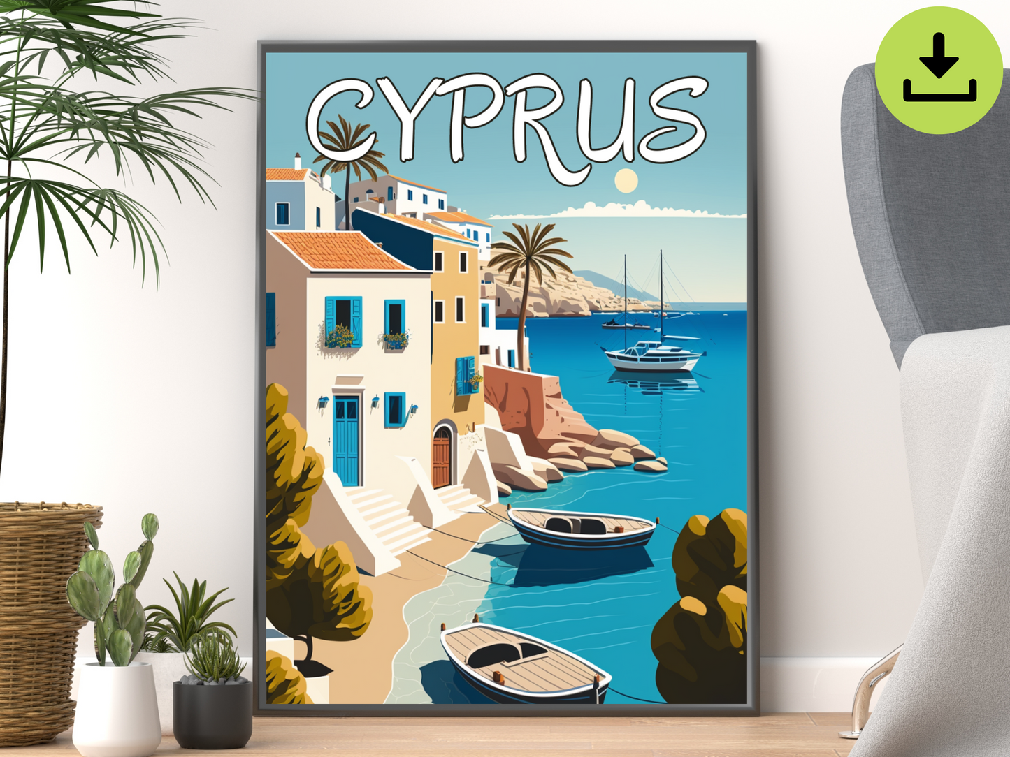 Cyprus Downloadable Poster